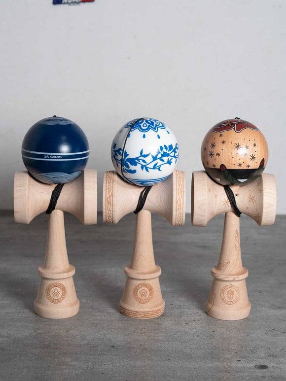 Sweets kendamas france kendama fr erable mapple cushion freestyle bilboquet custom v36 series american traditional rose pk tang orchid crazy energy perspective community design art draw dessin graphic wood bois tricks