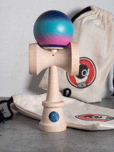 Sweets kendamas kendama okendama made in europe europe sweet collab erable frene wood bois bilboquet tourne turned eu freestyle tricks figure skate skateboard bmx ride