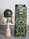 SWEETS KENDAMAS kendama france FR Of the trees dj music musique design art patern graphic designs bilboquet freestyle tool wood toy bois jeu jouet figures tricks trick 