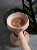 SWEETS KENDAMAS FRANCE Kendama Fr bilboquet freestyle tricks figures cup ball bois design couleur jeu kompany music musique dj show concert design phosphorescent brillant 