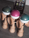 Kendama sweets kendamas france europe bilboquet freestyle tricks broken shape broken bones colors art wood bois erable matt sweets disco bobber JAPON japan