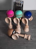 Kendama sweets kendamas france europe bilboquet freestyle tricks broken shape broken bones colors art wood bois erable matt sweets