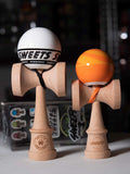 Sweets Kendamas France MINI Kendama Kendamas FR Sweet Petit bilboquet freestyle Blaster Lacer enfant SWIRL grass fire water