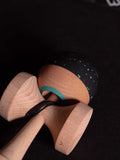 Sweets Kendamas France Bilboquet freestyle tricks anti skid beech wood bois turbo shape RETRO Splatter space jam 