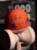 Sweets kendamas kendama bricked ghost town artist art drawing dessin peinture graffiti cartoon vintage