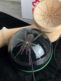 Kaiju Sweets Kendama - XXL Kraken kendamas france bilboquet géant XL size Giant Spider Vert Violet Purple Spider Araignée Tarantule Migale freestyle